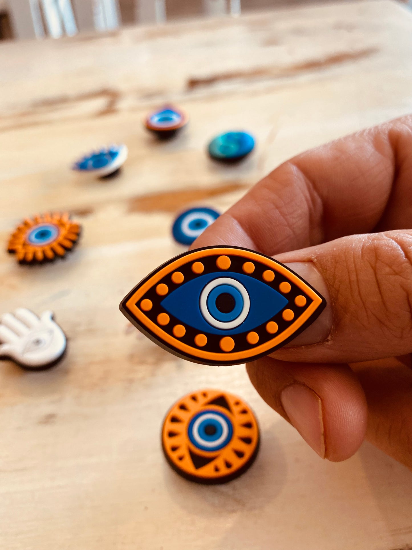 Croc Charms- Evil Eye