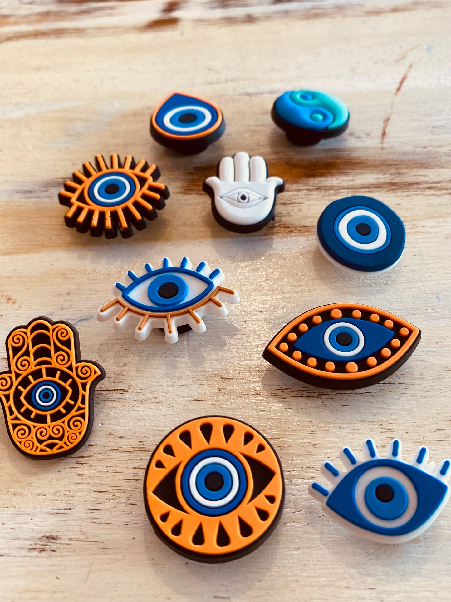 Croc Charms- Evil Eye