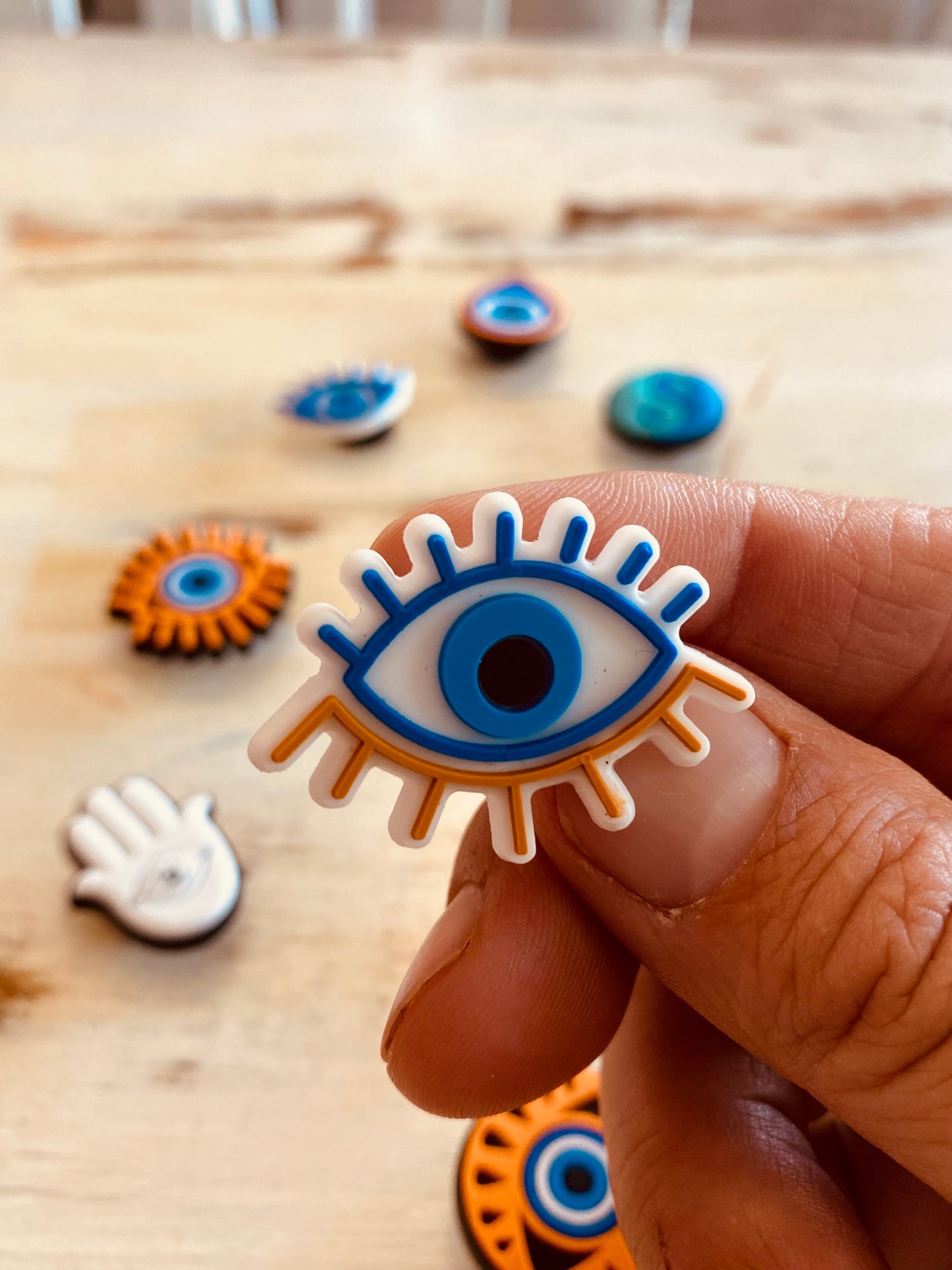 Croc Charms- Evil Eye