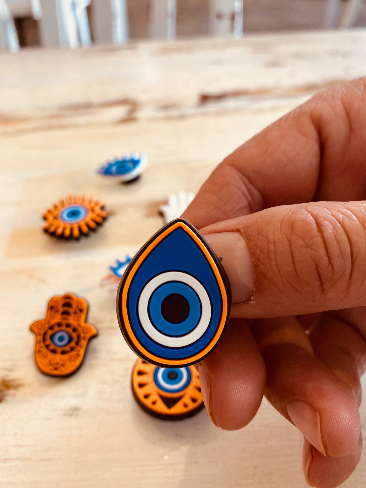 Croc Charms- Evil Eye