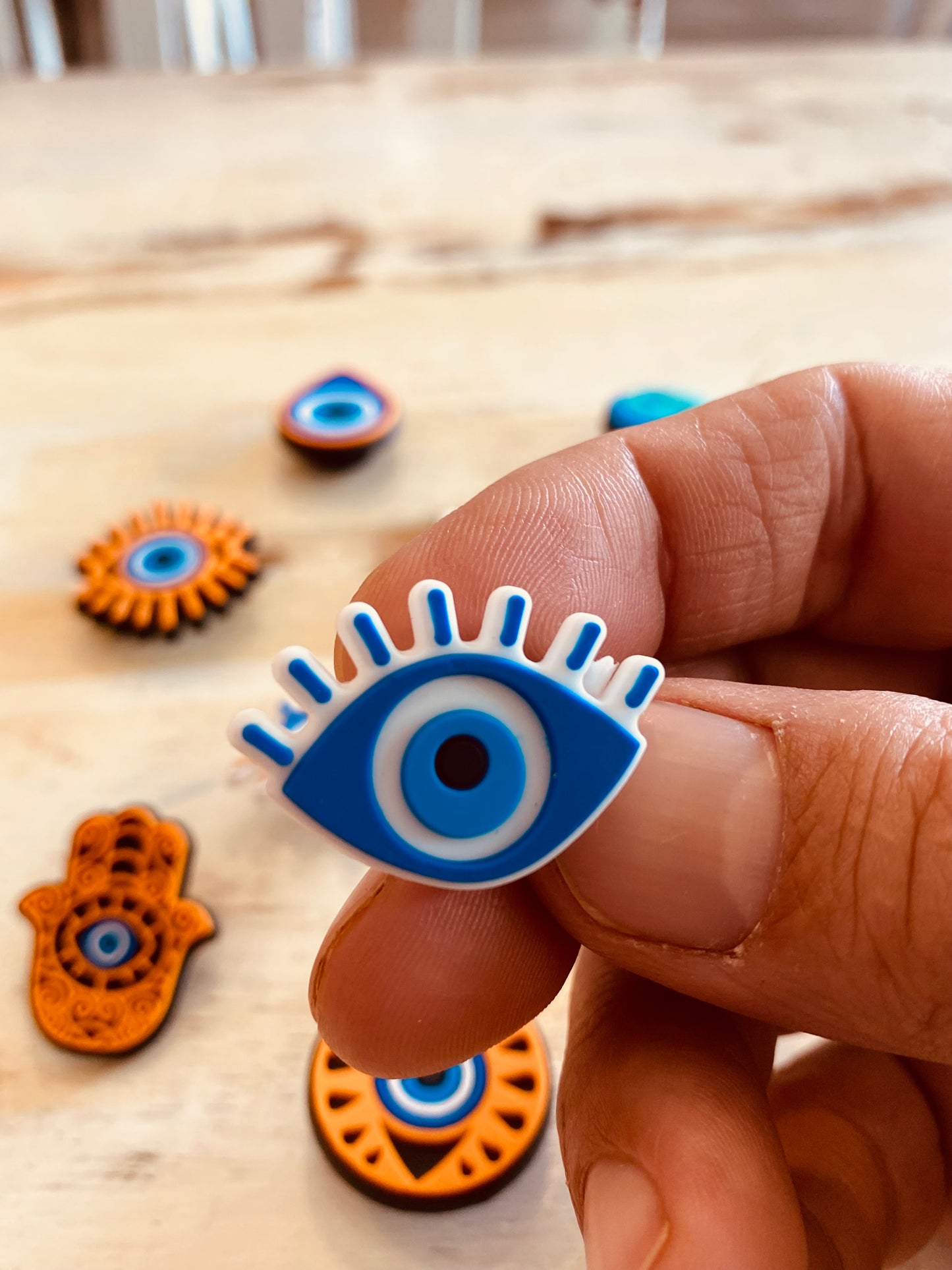 Croc Charms- Evil Eye