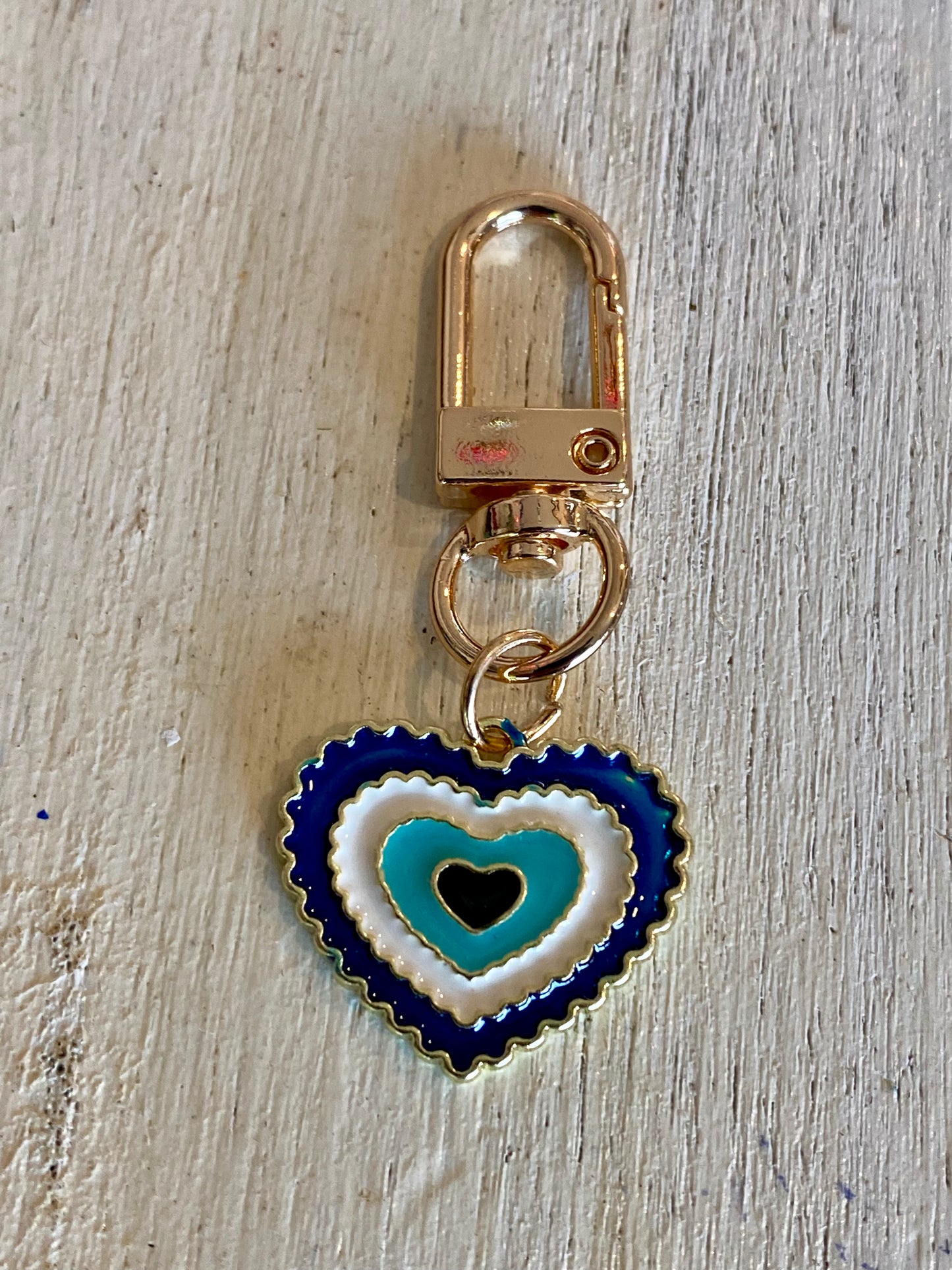 Evil Eye Keyring Oval