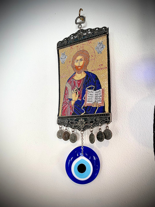 Tapestry Catholic Evil Eye Hanging