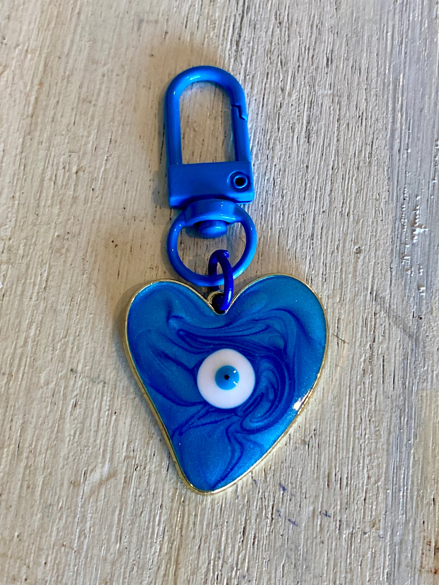 Evil Eye Keyring Oval