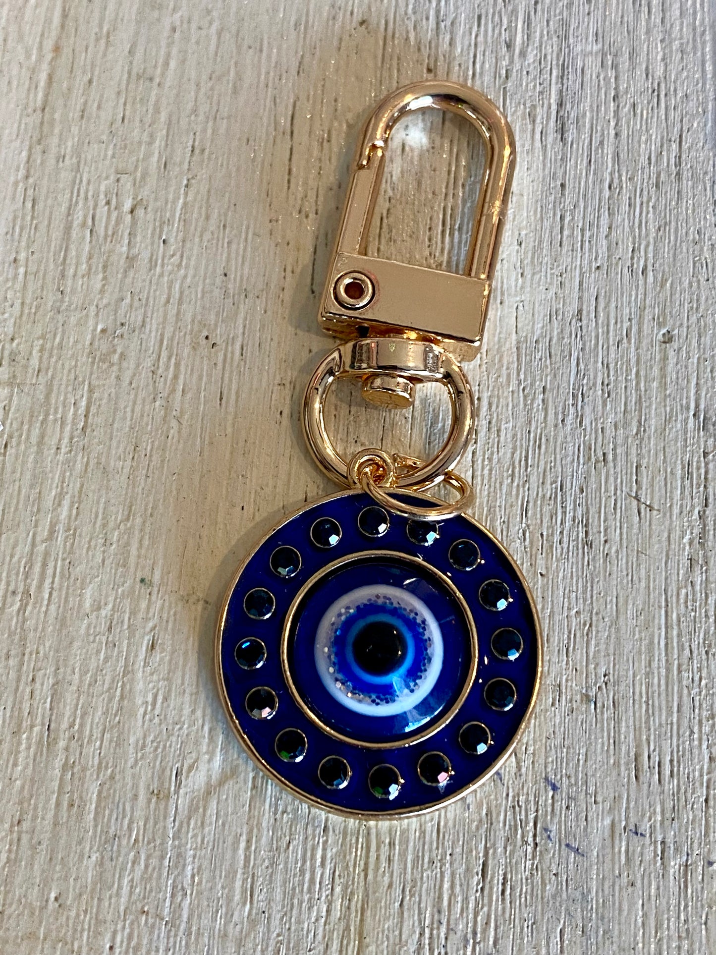 Evil Eye Keyring Oval