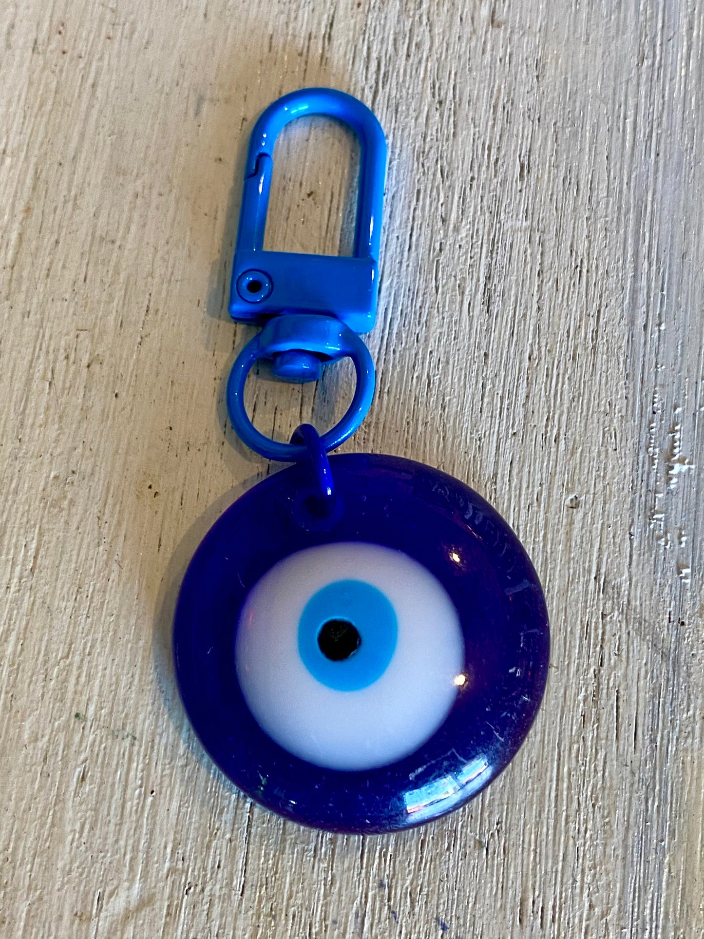 Evil Eye Keyring Oval