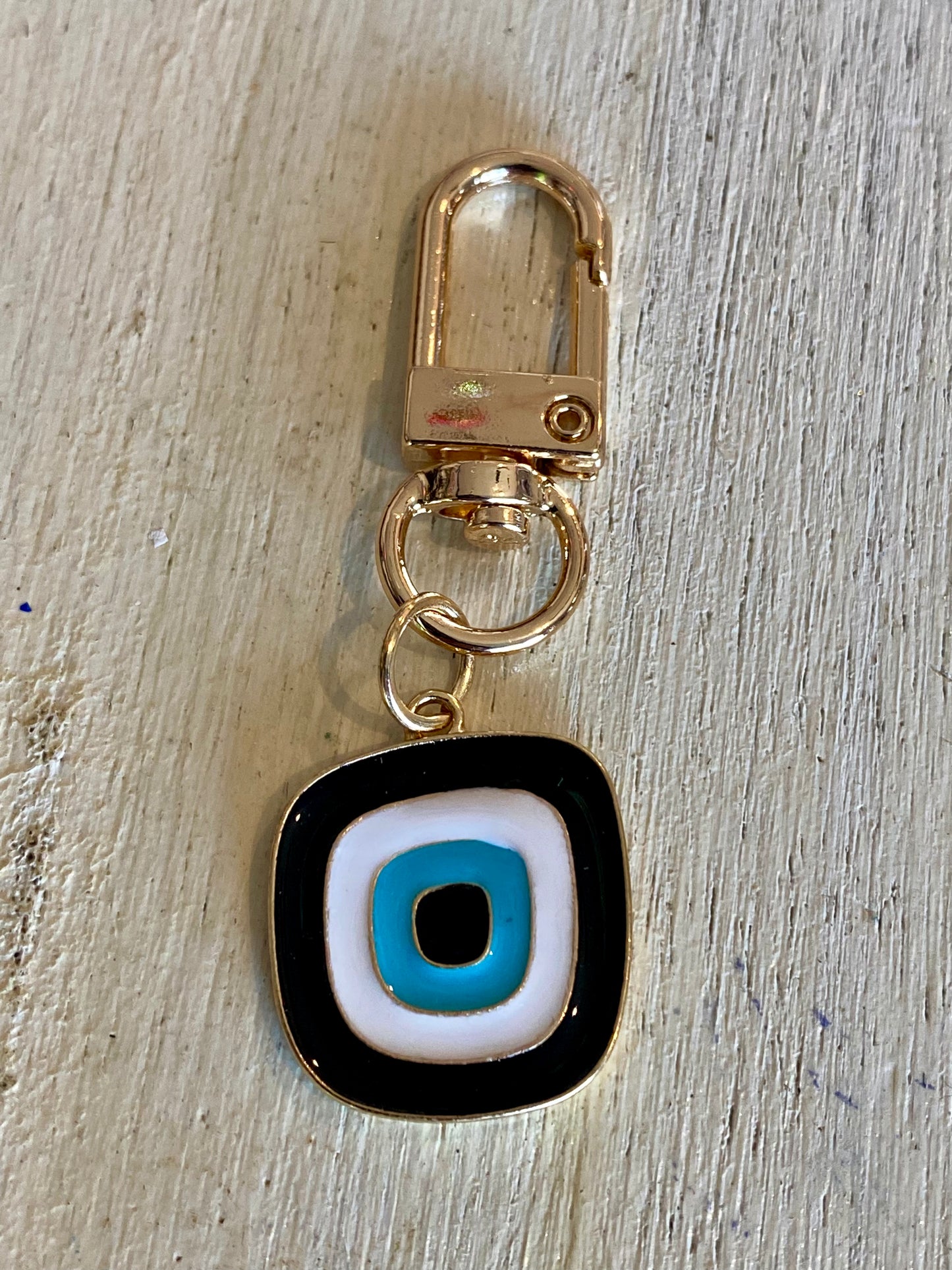 Evil Eye Keyring Oval