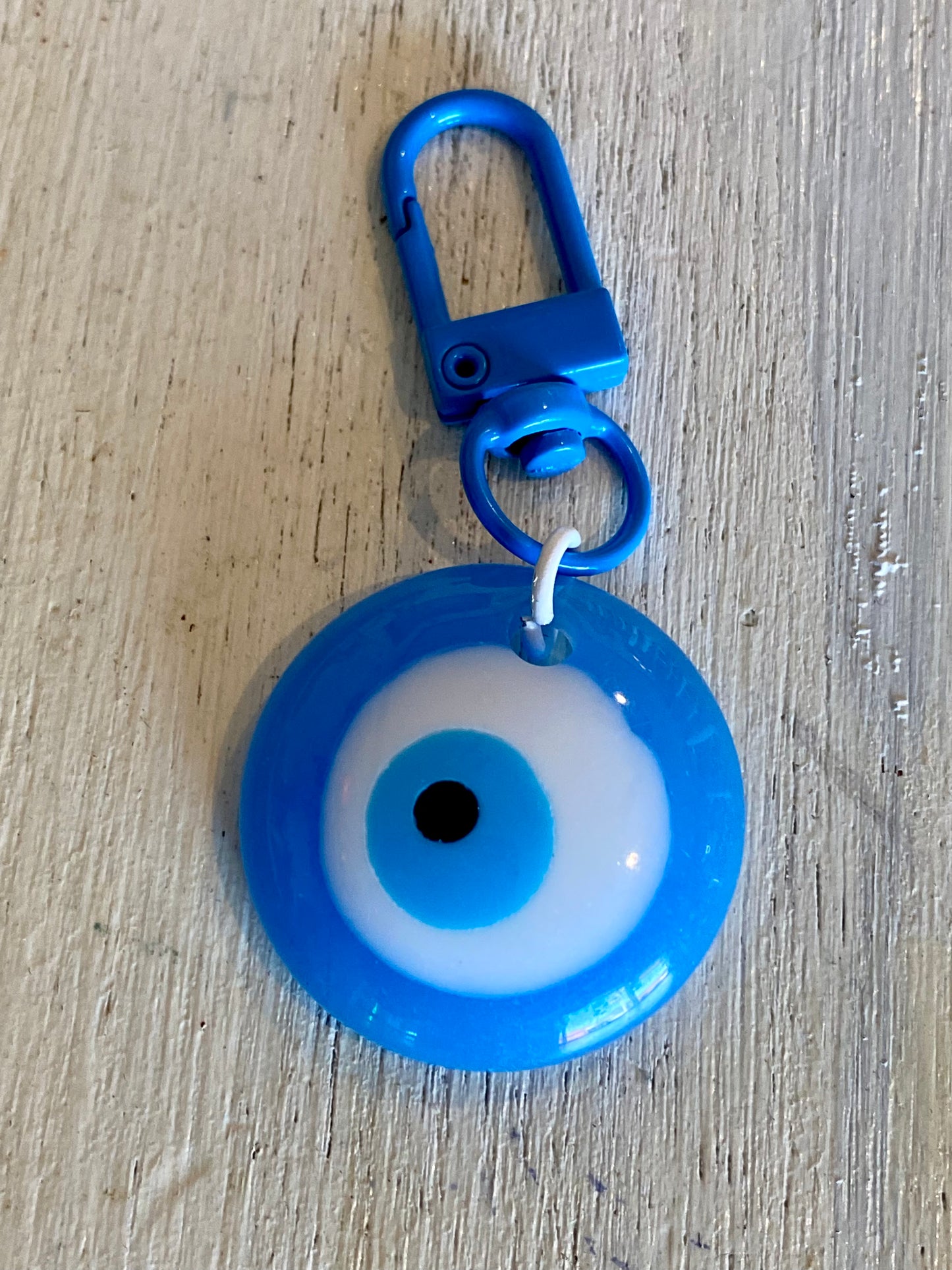 Evil Eye Keyring Oval