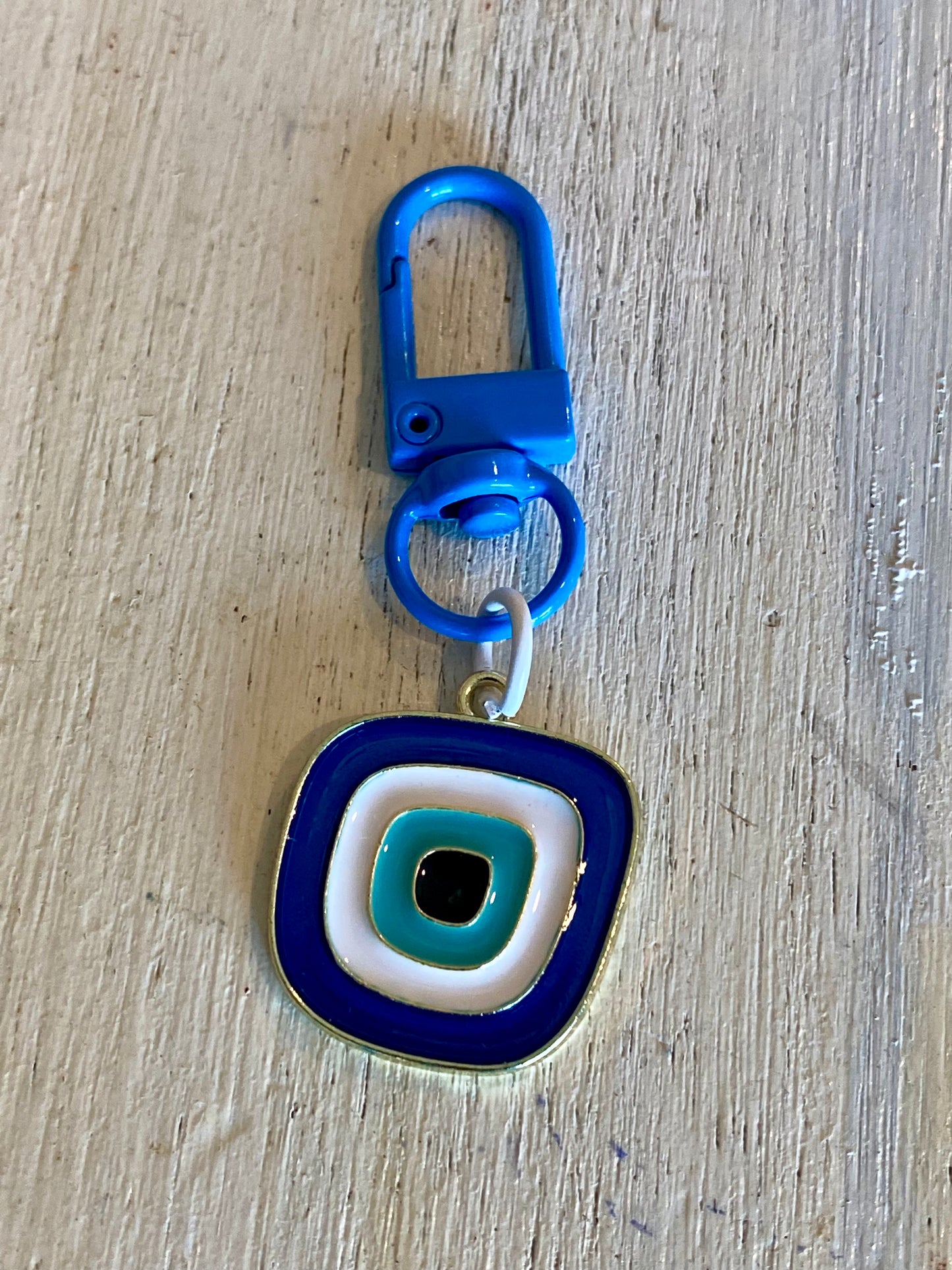 Evil Eye Keyring Oval