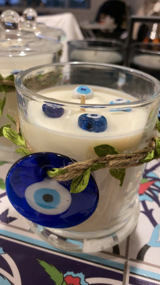 Evil Eye Candle