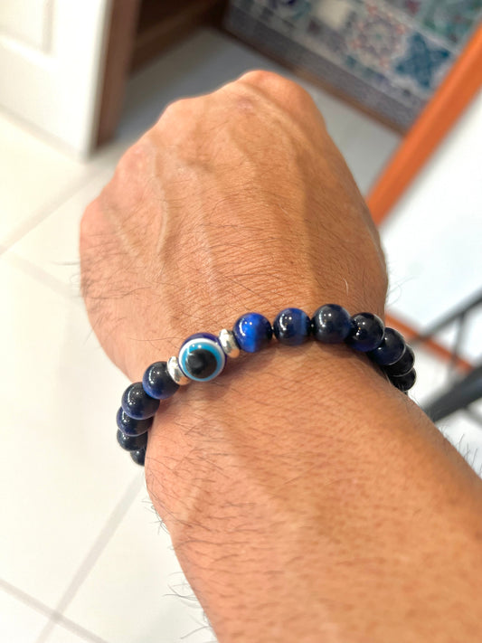 Mens Bracelets - Blue