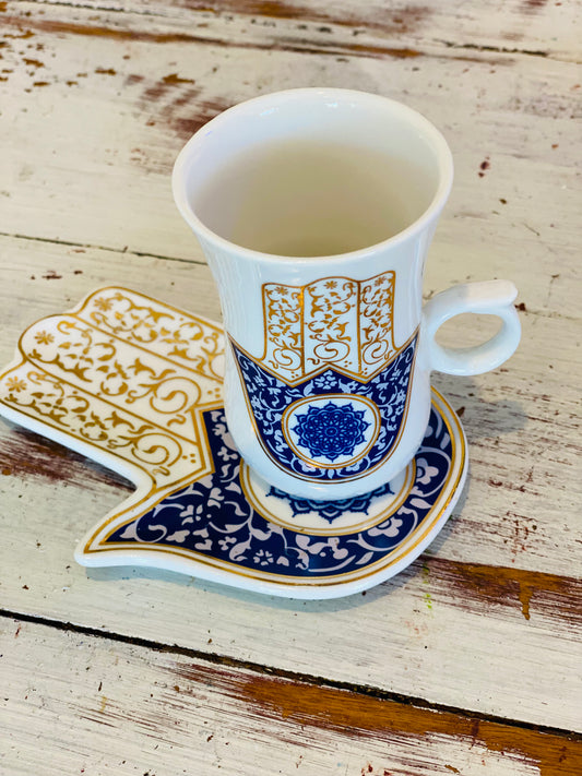 Evil Eye Hamza Coffee Set