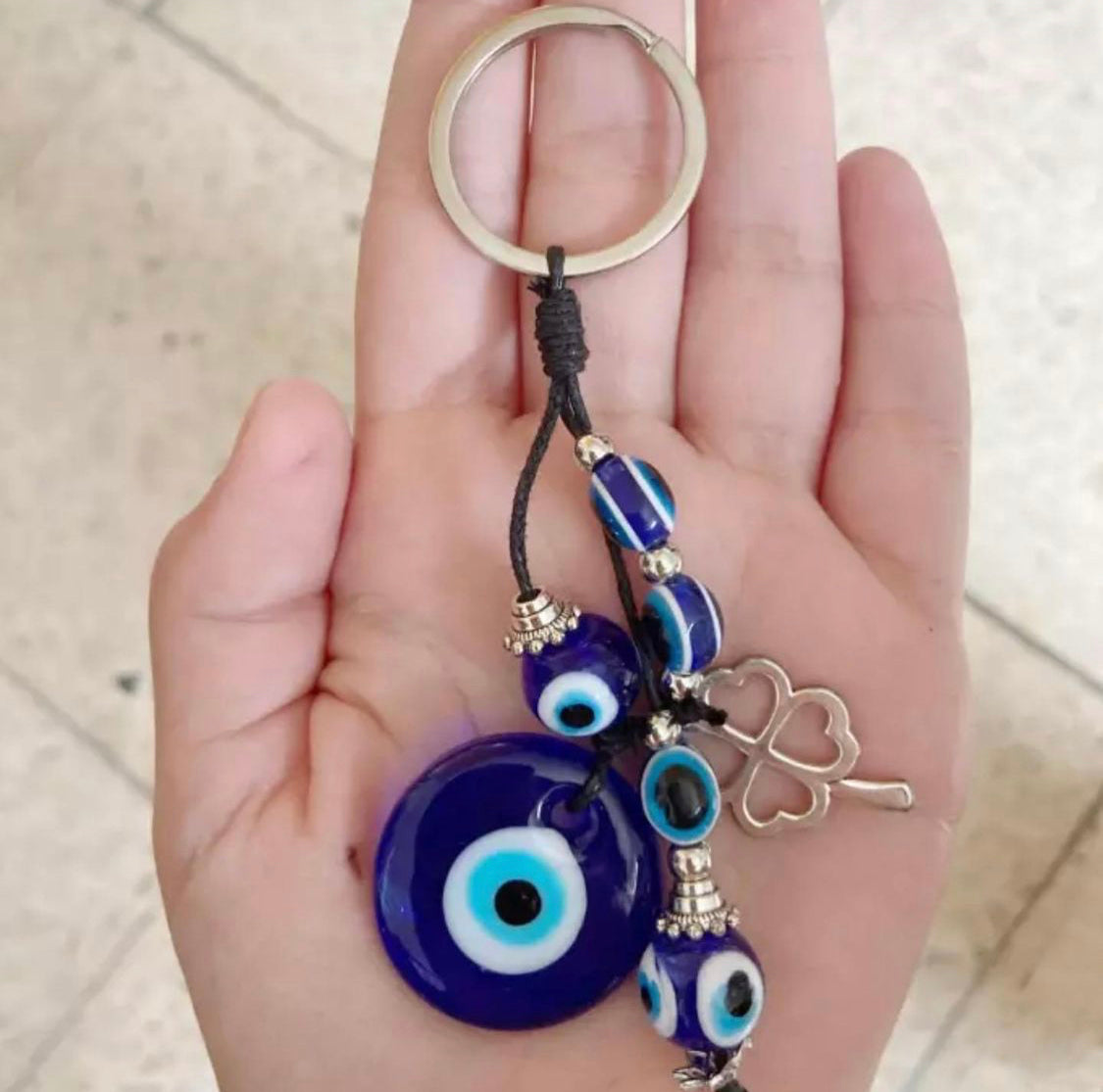 Evil Eye Key Ring Style 3