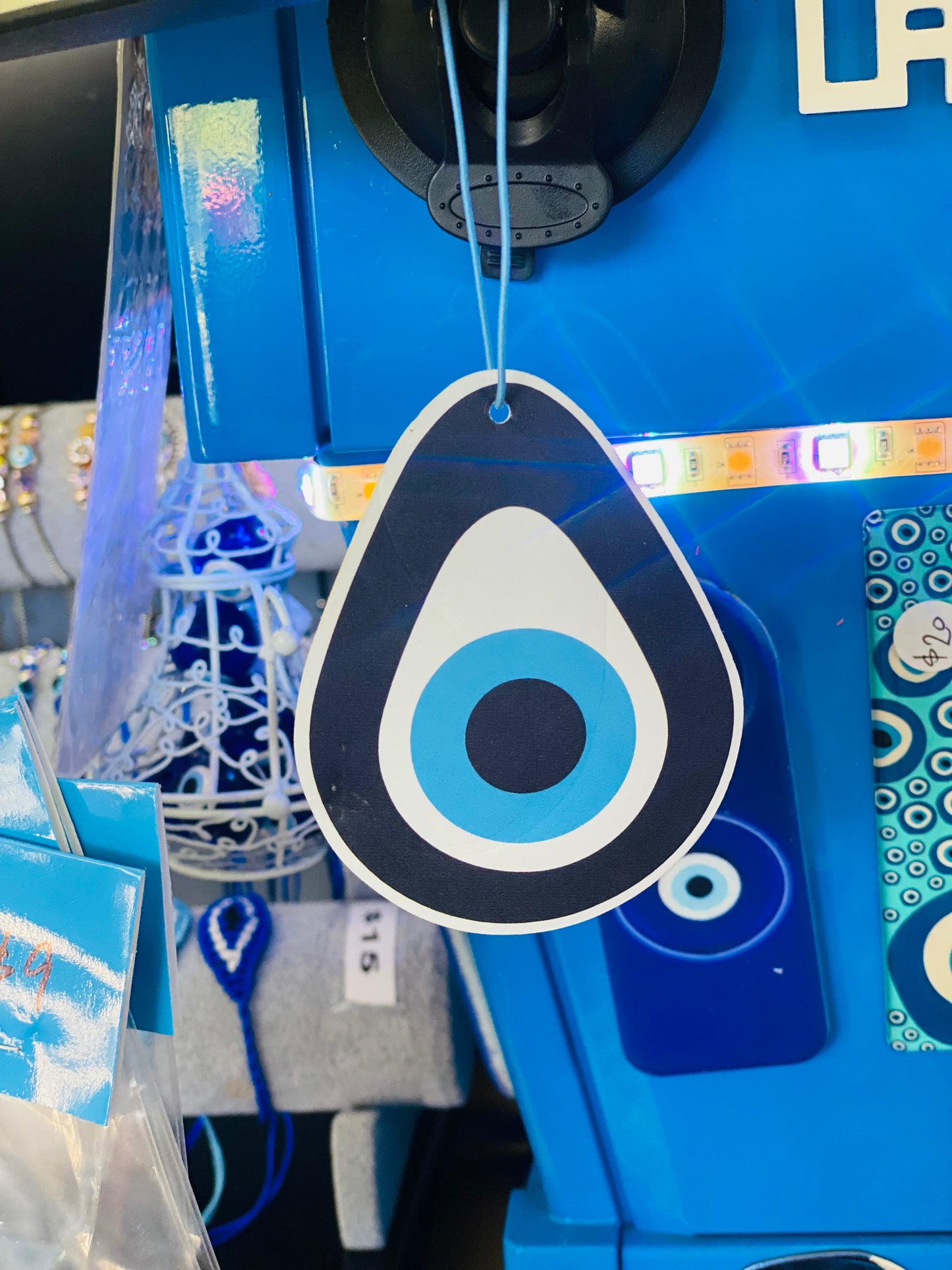 Car Freshener-  Evil Eye