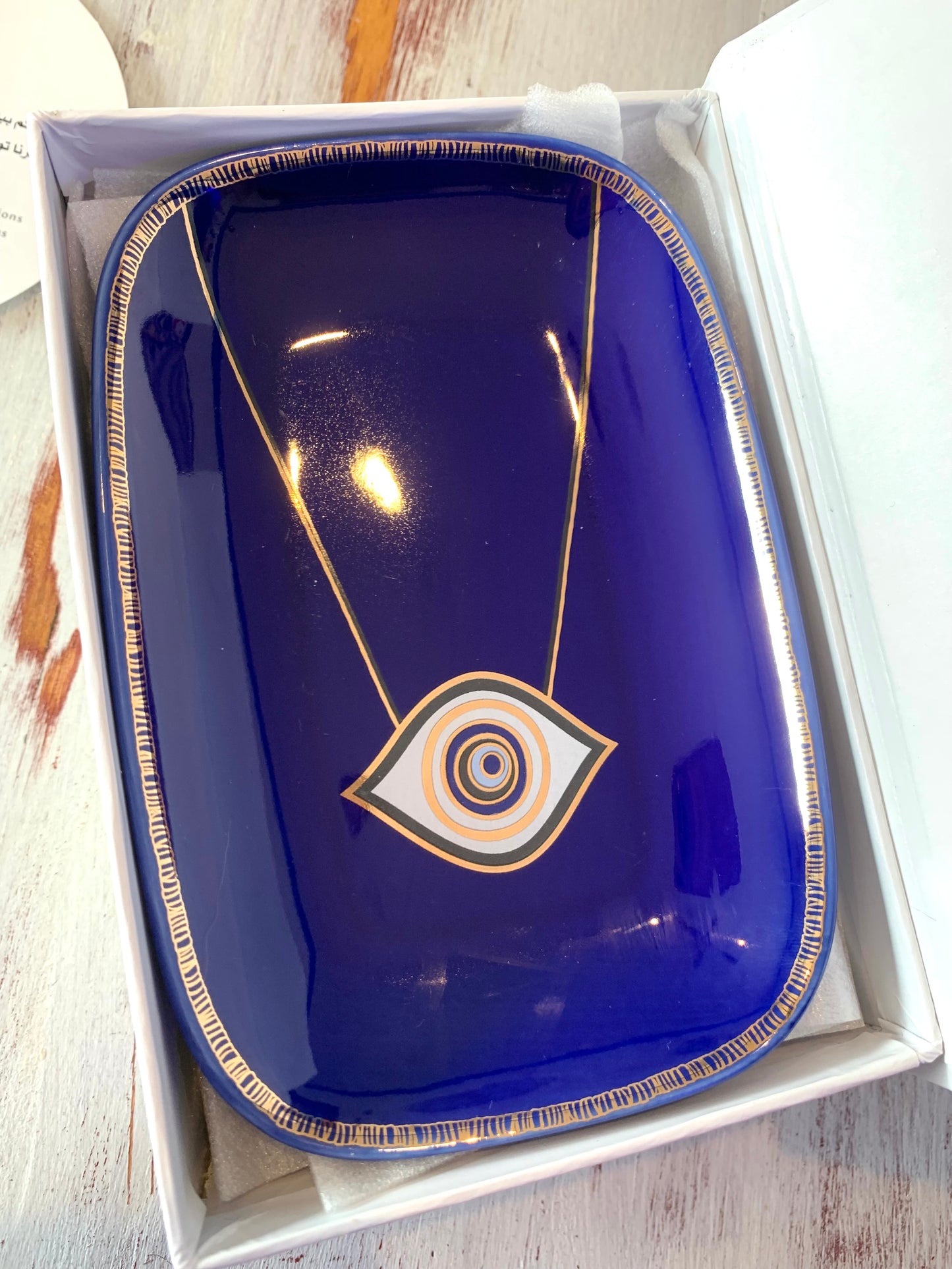 Nazar Blue & White Colllection Serving Plates