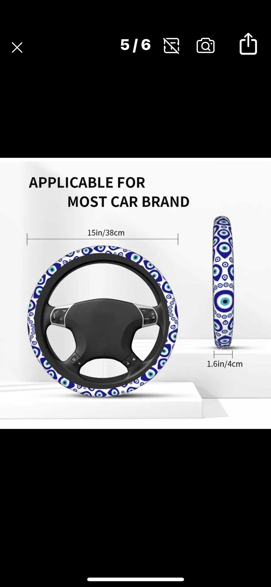 Car Steering wheel cover